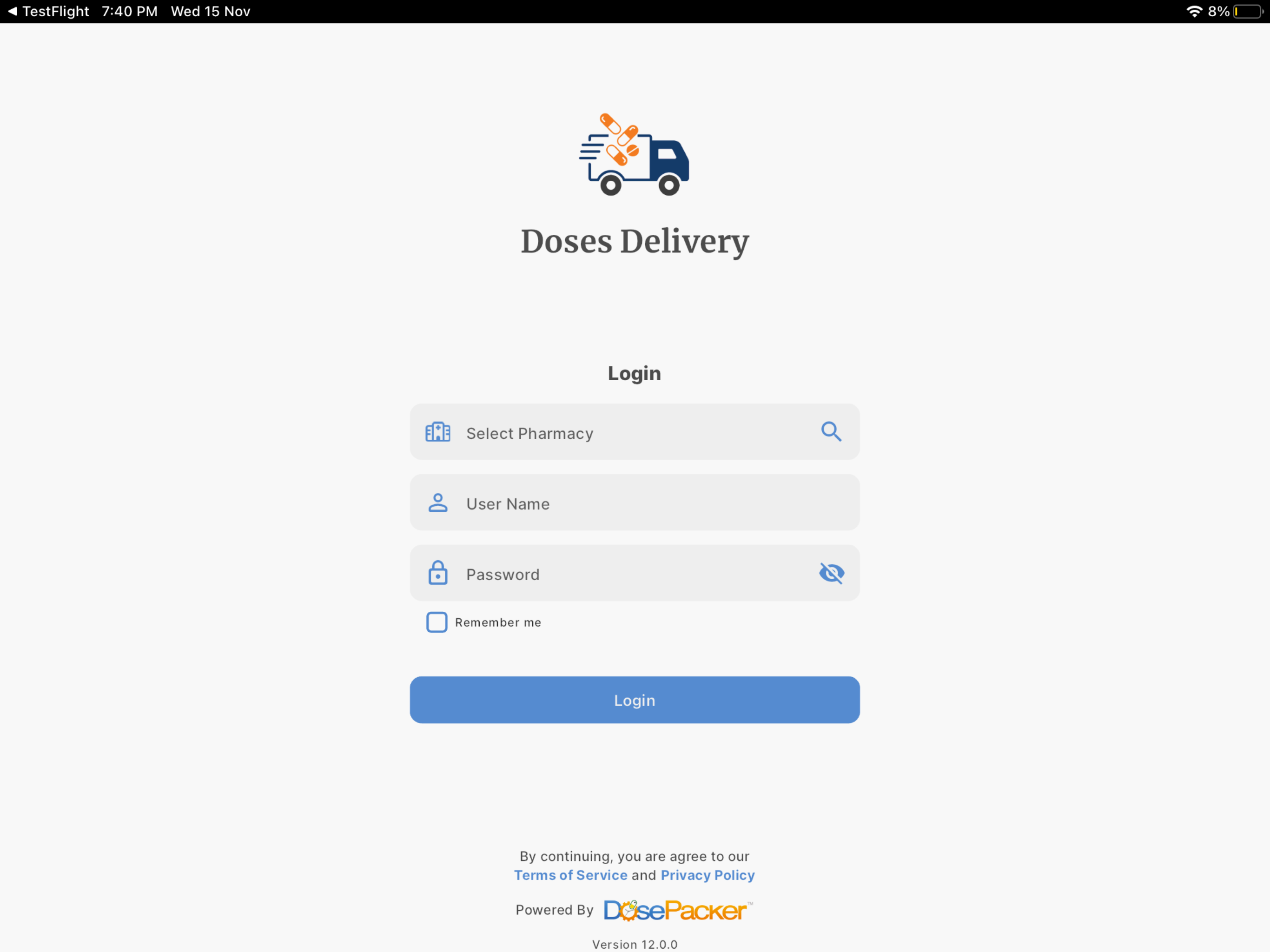 DosePack Delivery