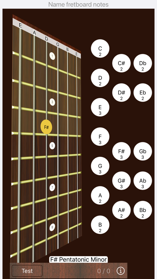 #4. Guitar Sight Reading Trainer (iOS) Podle: Rolfs Apps