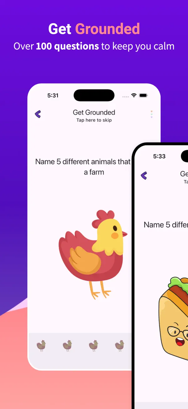 #3. What's Up? A Mental Health App (iOS) Por: Jackson Tempra