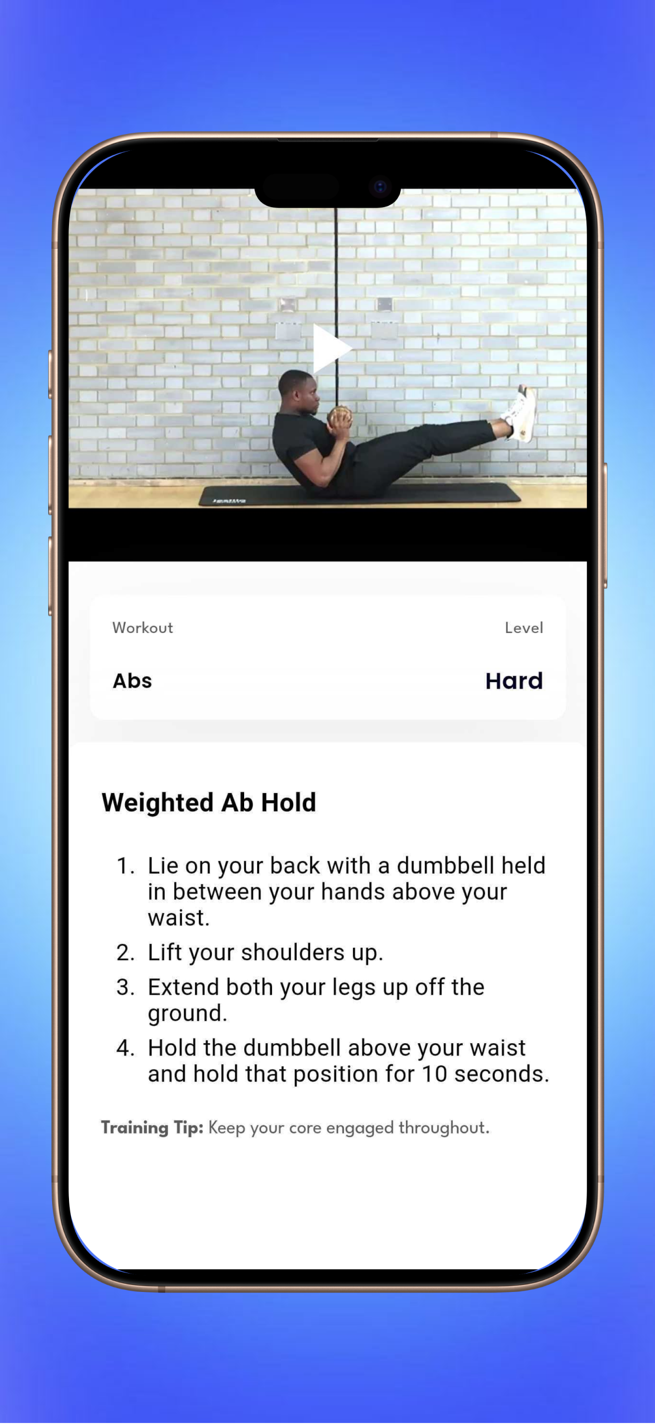 iXRCISE: Dumbbell Workouts screenshot 5