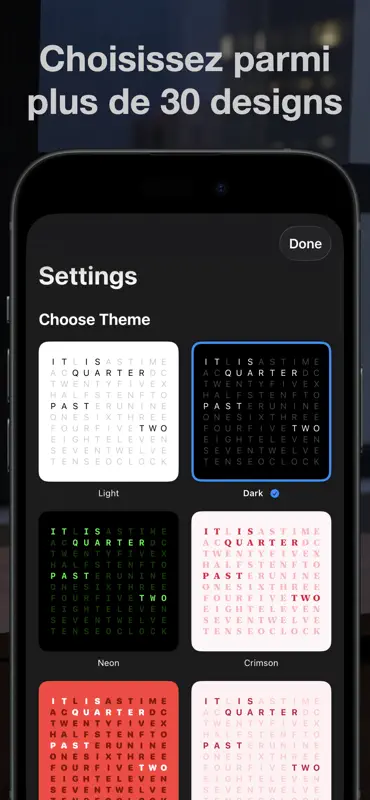 WordClock Widget - Mot Horloge screenshot 3 of 3