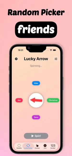 SpinSparks: Decision Wheel screenshot 2