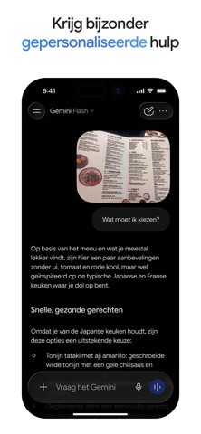 Google Gemini App Store preview screenshot 8