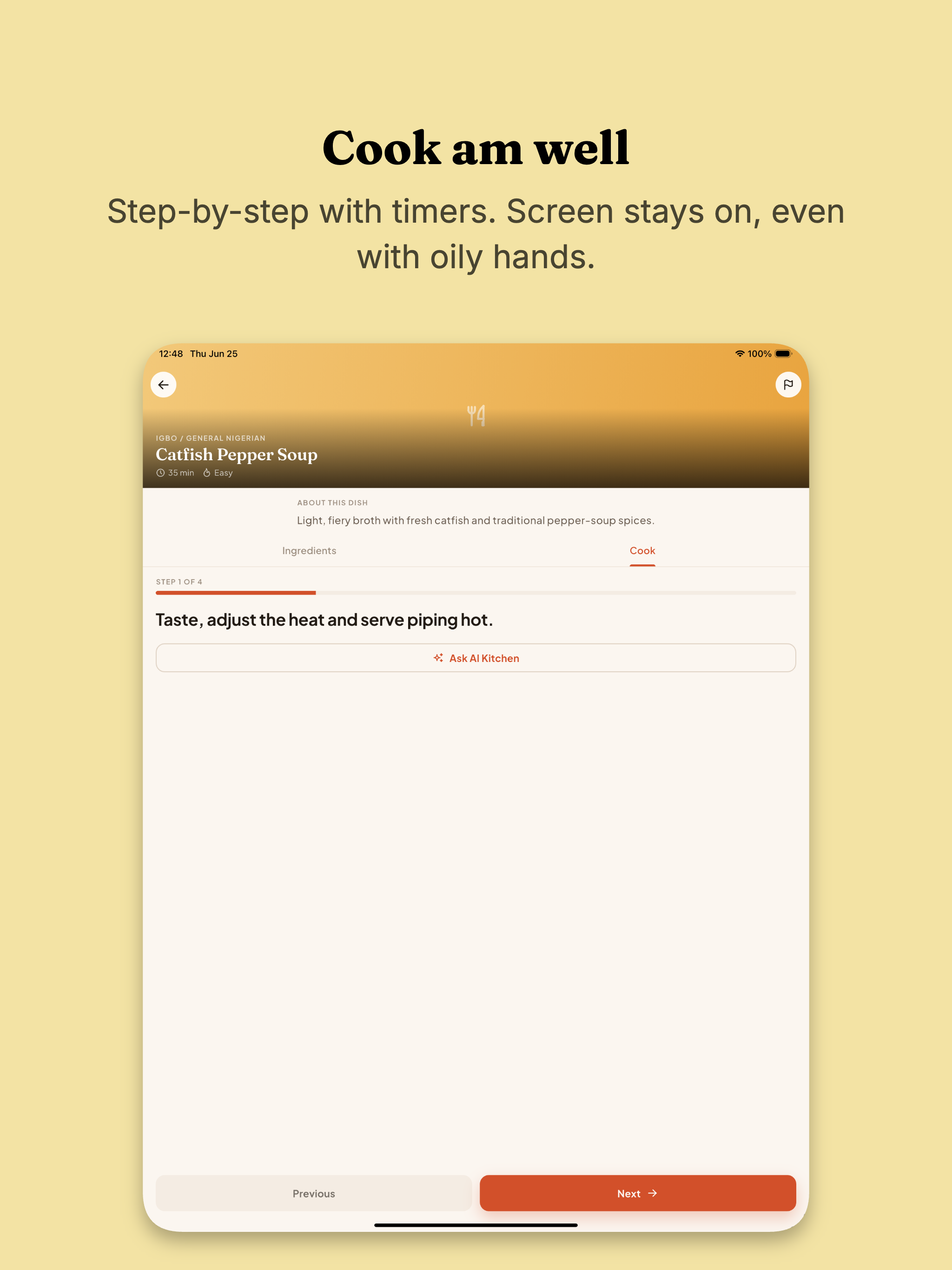 AmeboChef: Nigerian Meal Plans screenshot 12