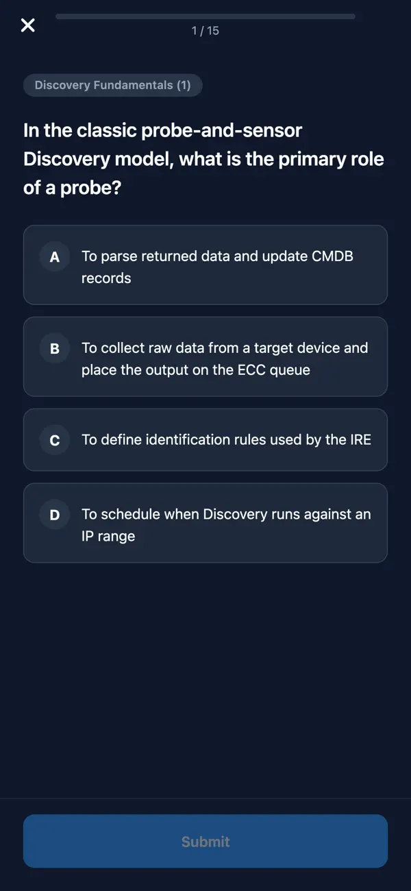 Screenshot #3 pour CIS-Discovery ServiceNow Prep