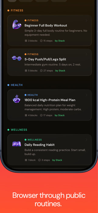 Stack: Routine Tracker Screenshot 8 of 10