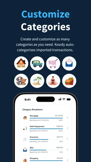 Koody - Budget & Bill Tracker screenshot 3