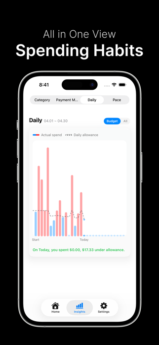 Margin - Daily Budget Tracker Screenshot 8 of 10