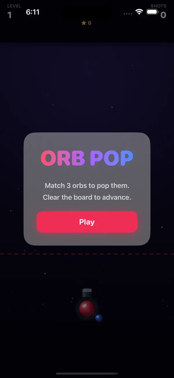 Screenshot #1 pour Orb Pop - Bubble Blast