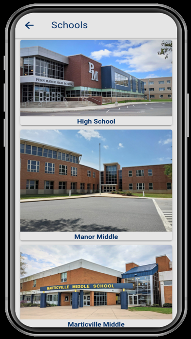 Penn Manor School District Screenshot