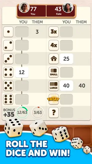 Dice Yatzy - Classic Fun Game screenshot 2