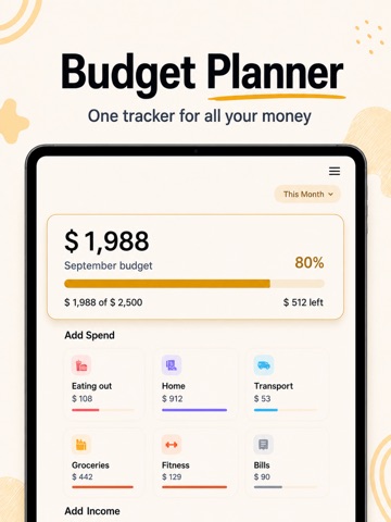 Budget App - Expense Planner