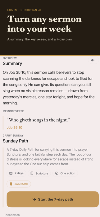 Lumin: Bible AI Companion Screenshot 2 of 7