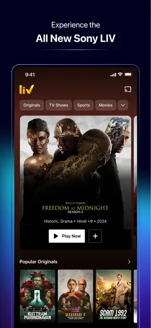 Sony LIV screenshot 1
