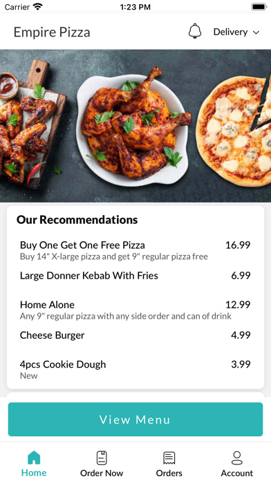 Empire Pizza. Screenshot