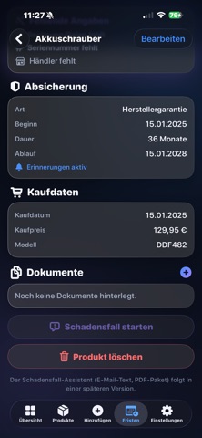 GarantieSafe screenshot
