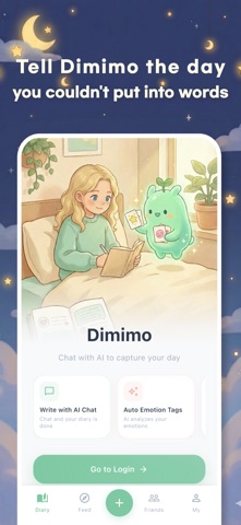 Dimimo - AI Diary Screenshot 1 of 8