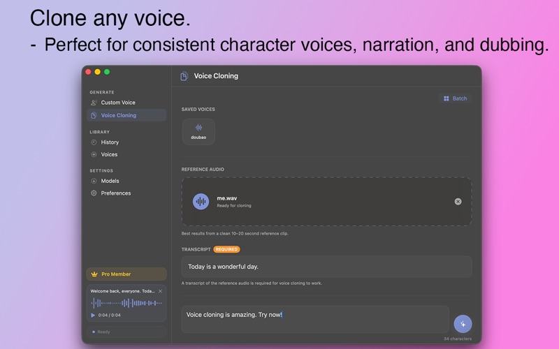 SupremeTextToVoice screenshot