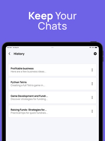 AI Mate: smart assistant app iPad screenshot