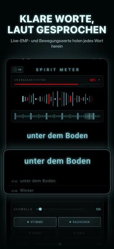 Spirit Meter: Geisterdetektor screenshot 1 of 6