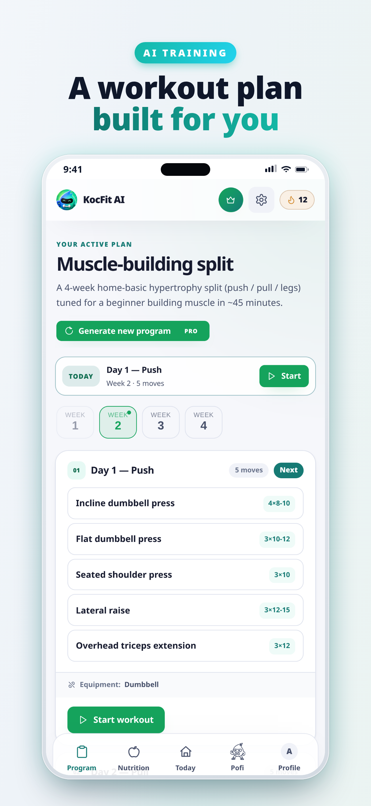 KocFit AI screenshot 2