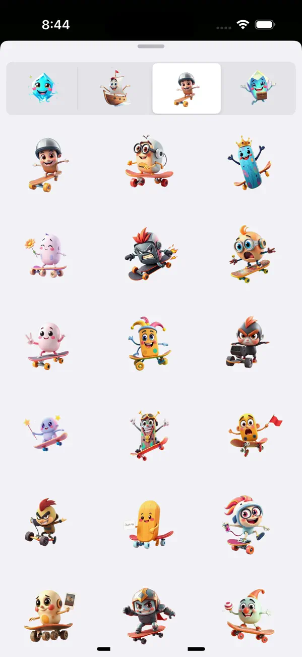 Screenshot #3 pour ShinyGems Sticker Set