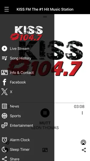 Kiss 104.7 screenshot 2