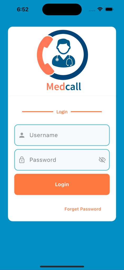 IbnSina Medcall - ibnsina-medcall-login-page