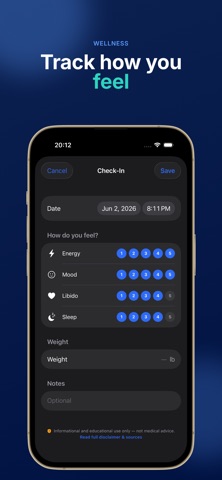 TRT Tracker: Log Testosterone Screenshot 9 of 10