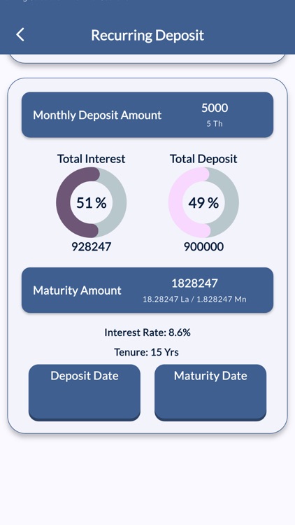 Banking Calculator - EMI FD RD screenshot-9