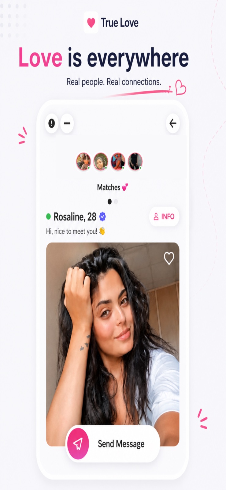 Singles Near Me: True Love iphone screenshot 3