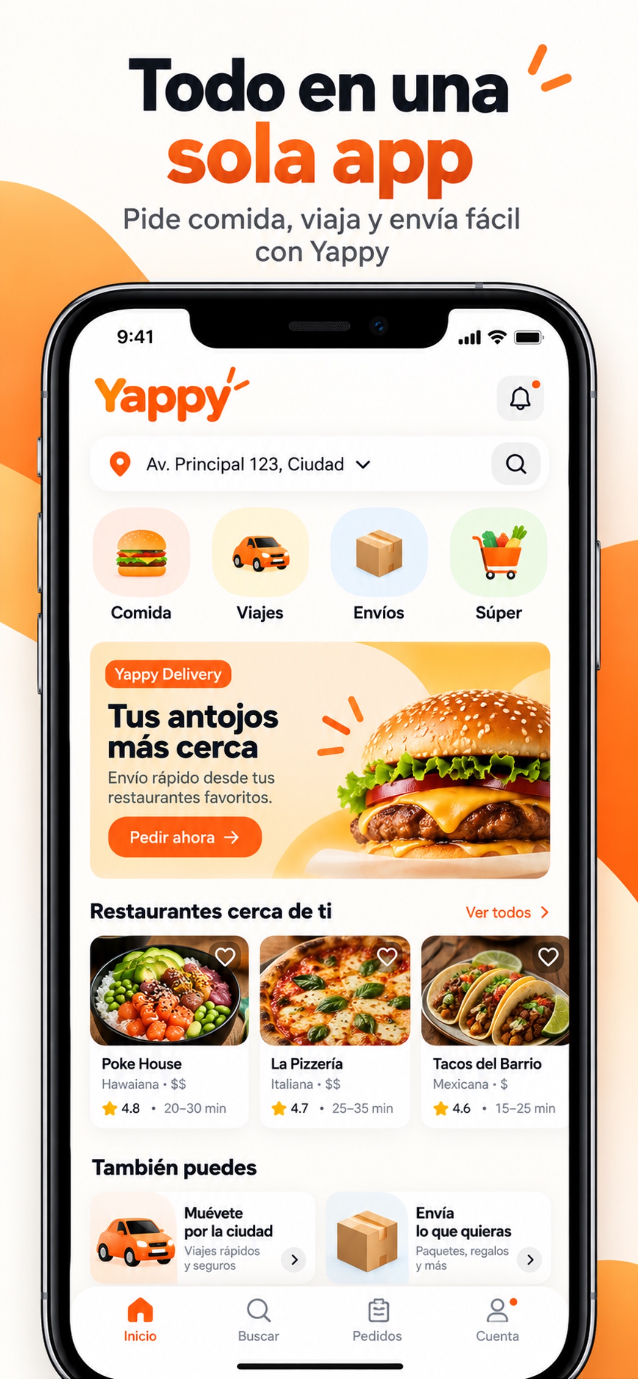 Screenshot 1 of Yappy: Viajes y Entregas