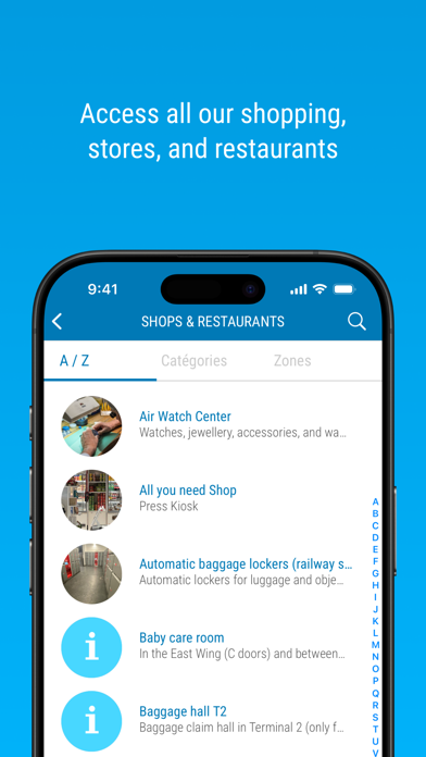 Genève Aéroport (GVA) iPhone screenshot 4 - Travel app
