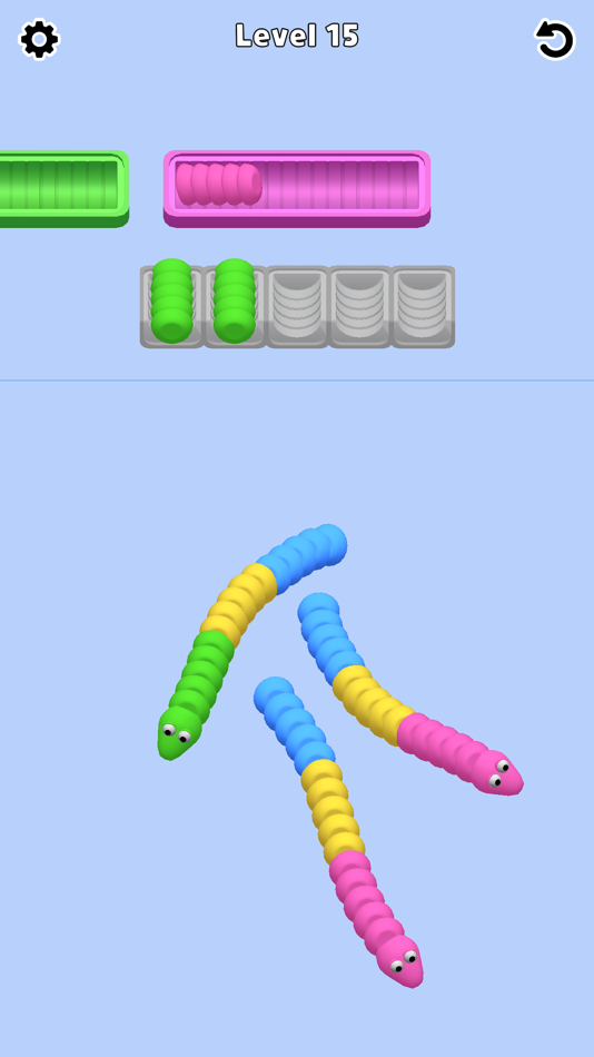 #4. Snake Pile (iOS) 由: Gybe Games