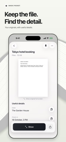 Magic Pocket: Save & Find Screenshot 6 of 7