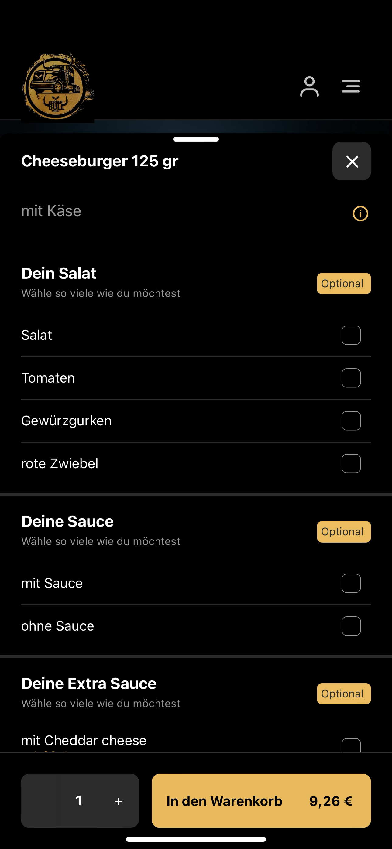 Burger Bull Truck screenshot 4