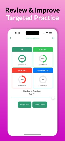 11+ Maths - Learn & Test iPhone screenshot