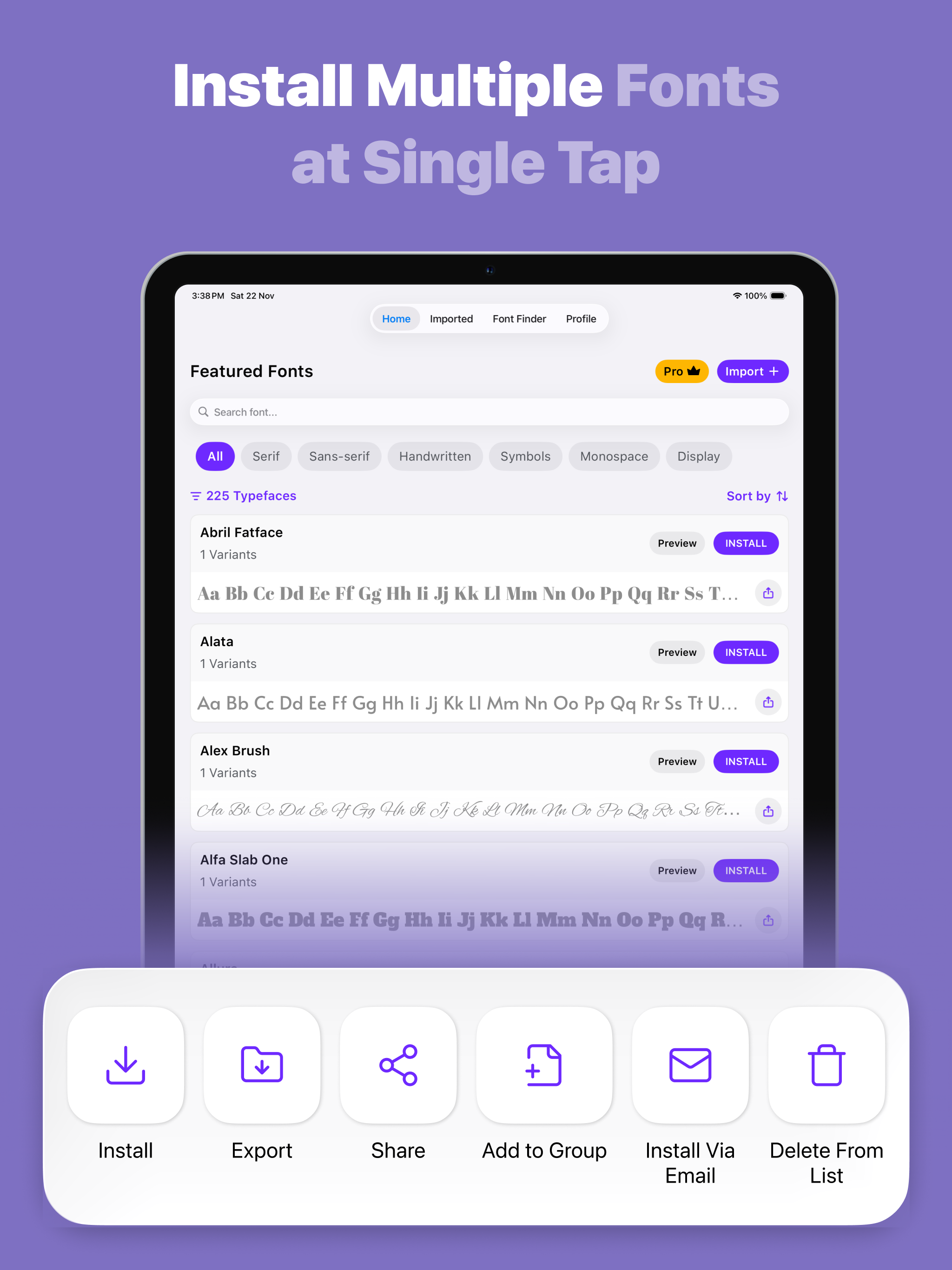 Fonts - Find, install any font screenshot 15