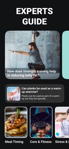 Lose Belly Fat at Home－30 Days iPhone screenshot
