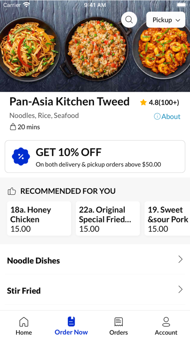 Pan-Asia Kitchen Tweed Screenshot