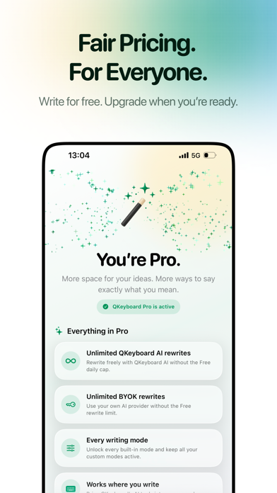 QKeyboard: AI Writing Screenshot 6 of 7