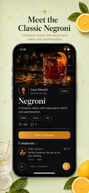 Clova: Cocktail Recipes & Bar screenshot 2