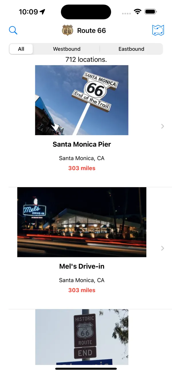 Screenshot #1 pour Route 66: Points of Interest