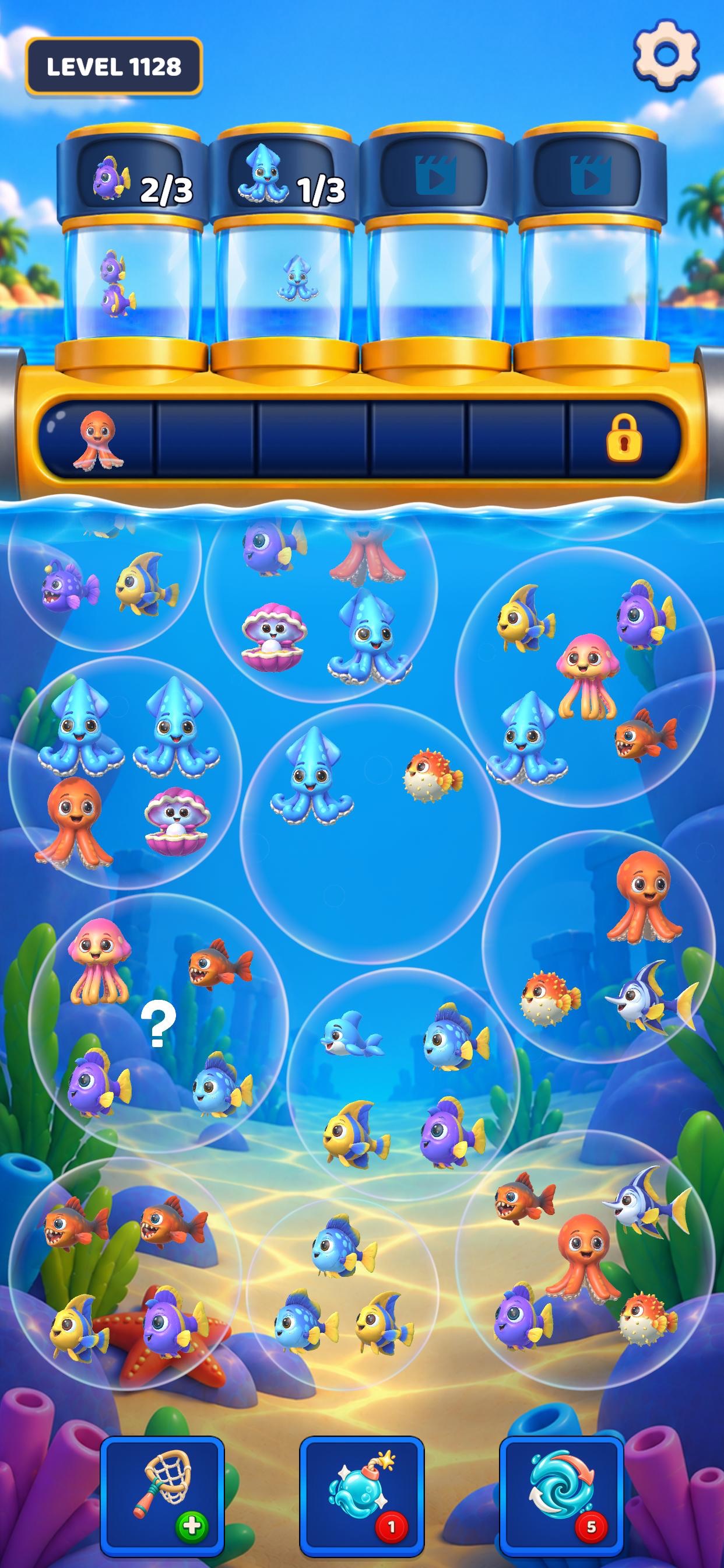 Screenshot 1 of Fish Sorting Puzzle