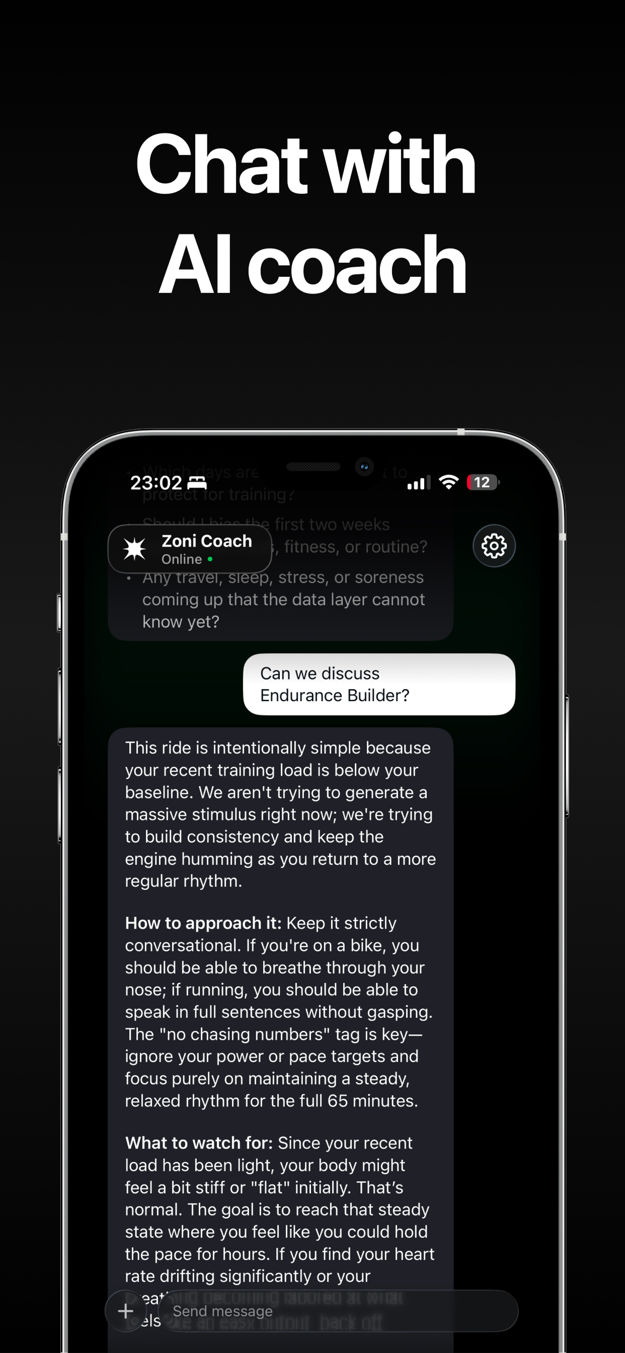 Zoni: AI Cycling Coach screenshot 4