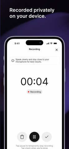 EchoPad: Private AI Notes screenshot