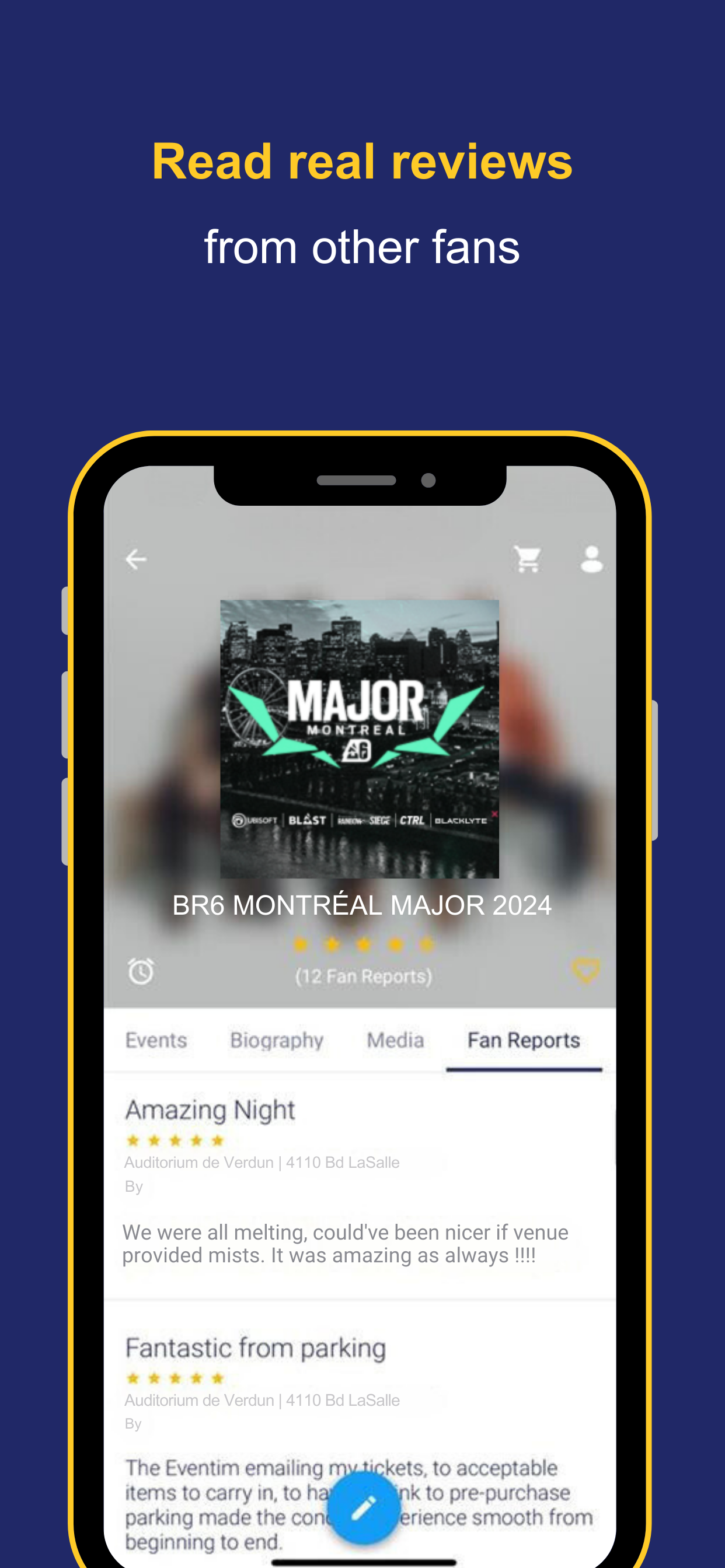 EVENTIM CA: Tickets for Events