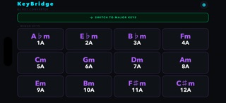 KeyBridge for DJs のスクリーンショット