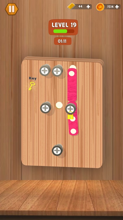 Wood Screw Puzzle Adventure