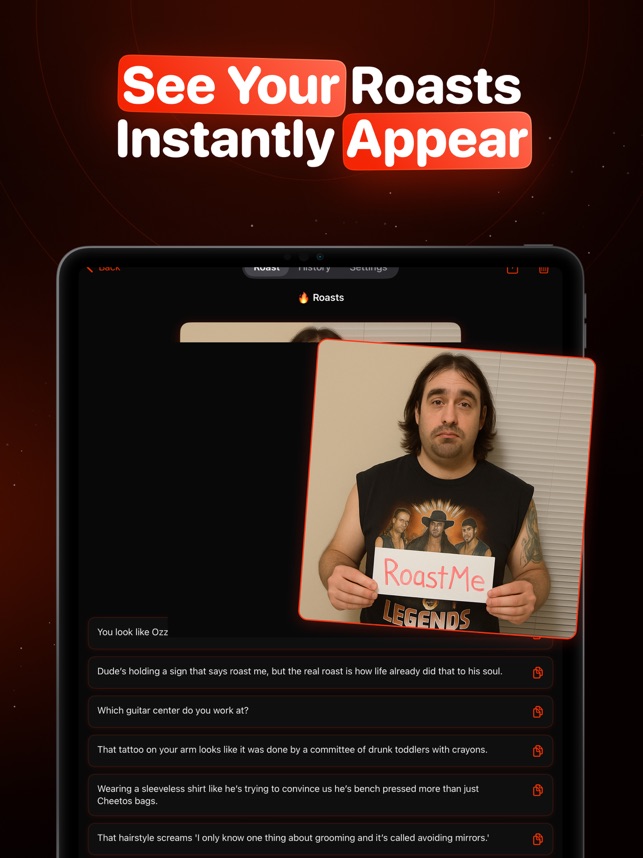 Roast App Roast Your Friends screenshot 7